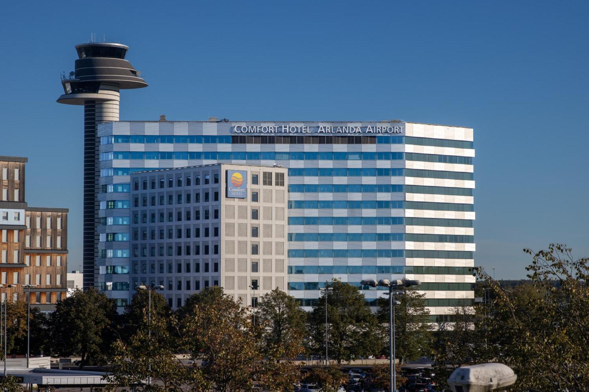 Comfort Hotel Arlanda Airport Terminal Bagian luar foto Comfort Hotel Arlanda Airport